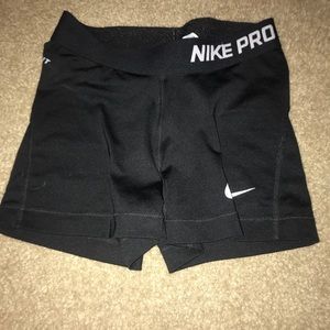 black nike pros